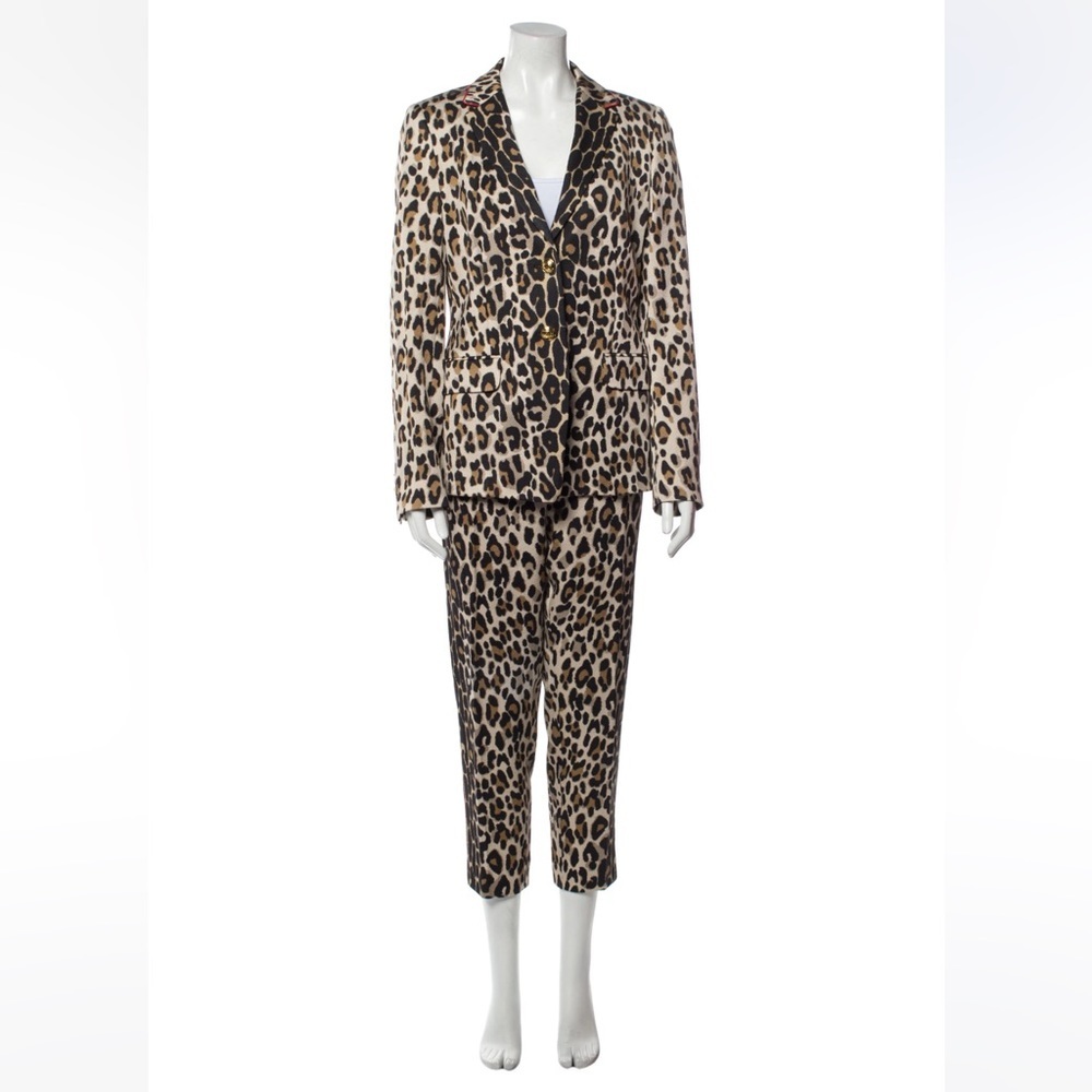 ESCADA‎ Animal Print Pantsuit Size: L | US10, DE40